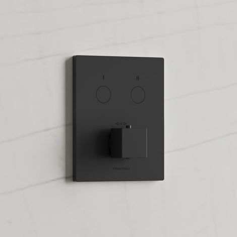 Kronenbach Smart Push Thermostat Unterputz für 2 Verbraucher, eckige Ausführung (1/5)