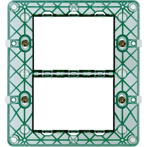 Unterstützt 6M (3+3) + VIMAR 14619 Schrauben