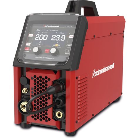 schweisskraft MIG/MAG Inverter-Schweißgerät MULTIMIG 201 P AC/DC Pulse (1/2)