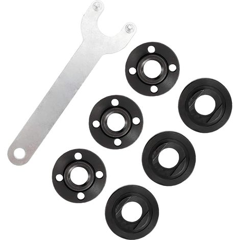 Flange Locking Nut for Angle Grinder, 5/8in, 4.5-7in (1/5)