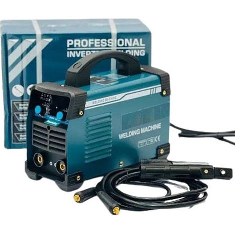 TrAdE Shop Traesio - Saldatrice Elettrica Saldatura Inverter Elettrodo Professionale 400 Ampere Mma-400a - (1/5)