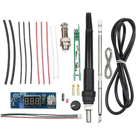 Kit de fer à souder STC-T12 à monter soi-même, kit de contrôle de température numérique pour table de soudage électrique (1/5)