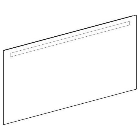 Geberit Option Basic Square Lichtspiegel, Beleuchtung oben, (1/5)