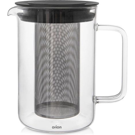 Teapot with Infuser, Borosilicate Glass, 1.55L (1/5)