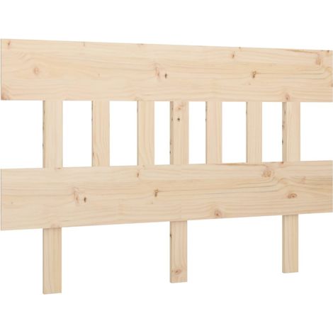 Maison Exclusive - Testiera per Letto 143,5x3x81 cm in Legno Massello di Pino