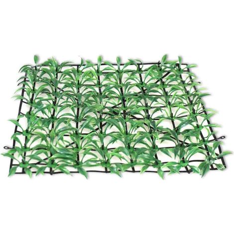 12 Mattonelle Erba Sintetica 24x24 cm per Decorazione arredo Giardino Balcone casa vetrine Prato Artificiale per pavimentazione (1/2)