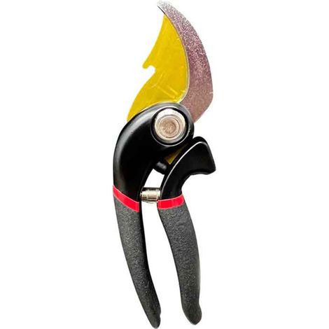 Sécateur, SK85, manche ergonomique, pour fleurs, arbustes, bonsaïs et arbres fruitiers, coloris noir et rouge.-AquaForge (1/5)