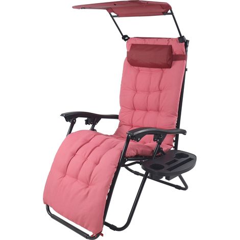 Chaise de salon Chaise de jardin Maltosa 160x64x107 - VCM (1/4)