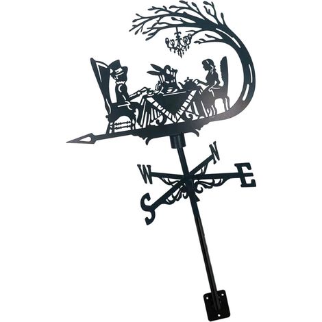 Lumière de Direction du vent en métal en forme de coq,-Dîner (1/2)