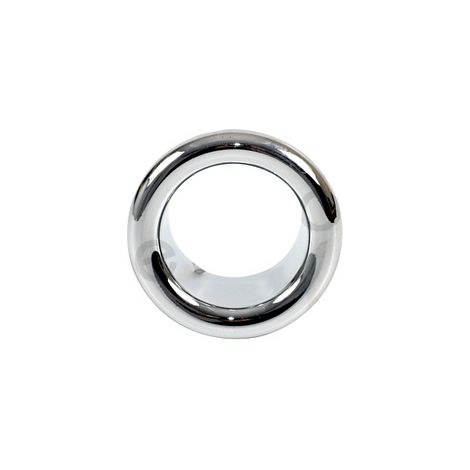 Rosette für Überlaufloch 21 mm Chrom Kunststoff