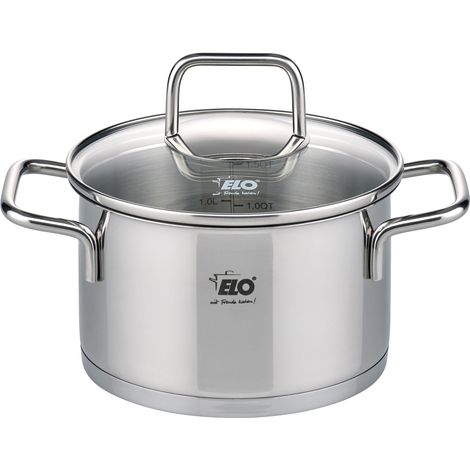 ELO Fleischtopf Citrin Ø12cm, Edelstahl