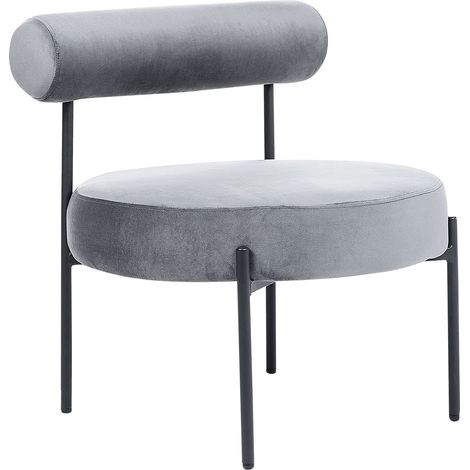 Armchair ALPHA Velvet Grey