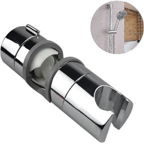 Support de pommeau de douche réglable pour barre de poussée, support de commande universel pour rails de 18 à 25 mm de diamètre extérieur (1/4)