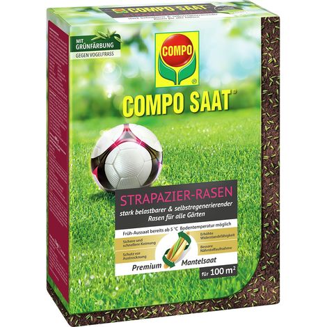 COMPO SAAT® Strapazier-Rasen 2 kg für 100 m2
