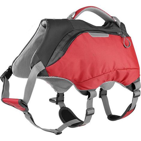 Filiyano-Gilet de sauvetage pour chien avec bandes réfléchissantes - Taille M, 56-69 cm (1/3)