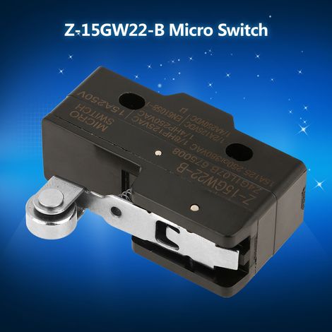 10 Mikro-Endschalter Z-15GW22-B, verzögerungsfrei, Momentkontakt, 10 Stück (1/5)