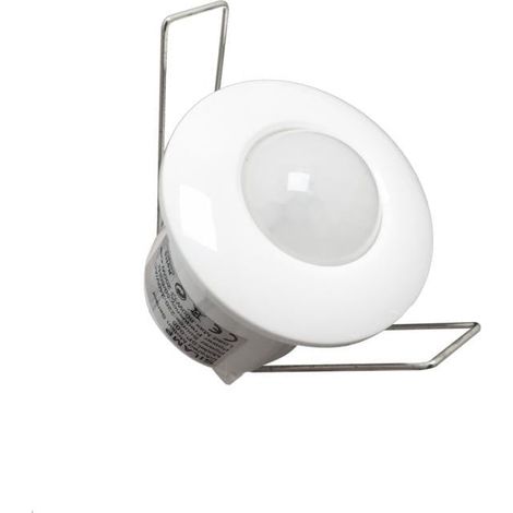 Détecteur de Mouvement Encastrable 3m 360° 220V Ø50mm - SILUMEN (1/4)