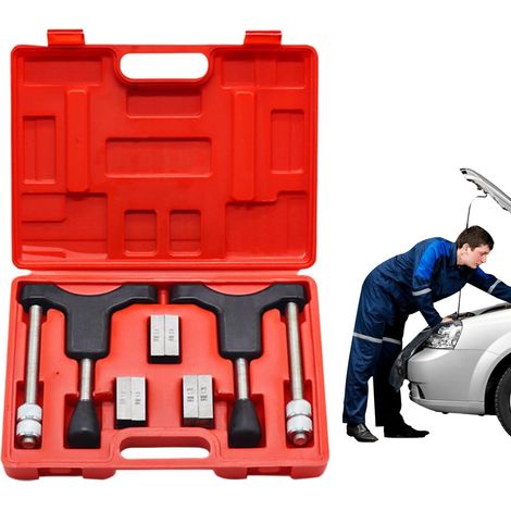 Für Achsgewinde-Reparaturwerkzeug, Gewindereparaturset mit Schnellverstellschlüssel, Bolzen und Restaurator, professionelle Lösung für Automobil, Garten, Boot, Möbel