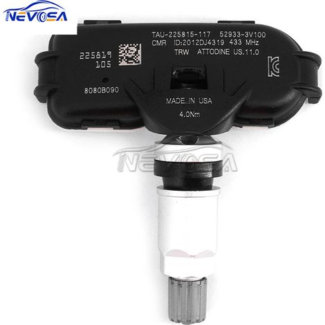 52933-3V100 ist für Hyundai- und Kia-Reifendrucksensoren (TPMS) geeignet. (1/4)