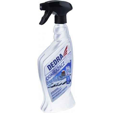 Dégivreur de vitres de voiture DEDRA 600 ml - dégivrage rapide, jusqu'à -70 °C