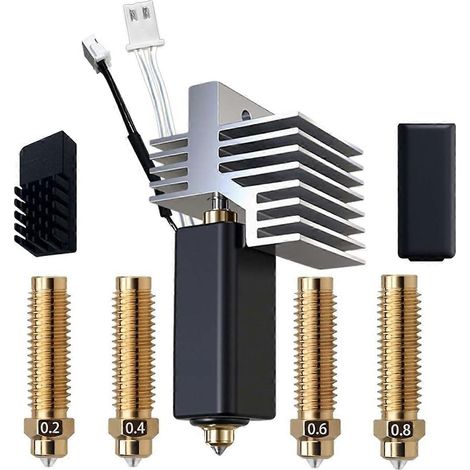 Für Centauri Carbon Hotend, 0,2 mm, 0,4 mm, 0,6 mm, 0,8 mm Düse, (