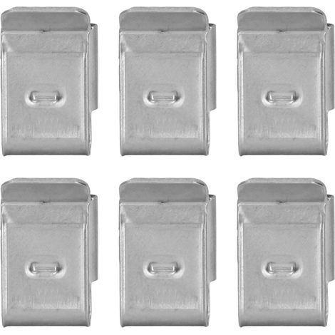 Lot de 50 clips de câble panneau solaire, bord lisse, acier inoxydable 304, fixation de fils pour châssis remorque et système photovoltaïque (1/5)