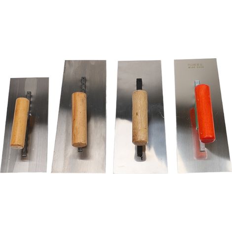 Platoir Outil du maçon maçon truelle de chantier 8 clous acier carbone (1/2)