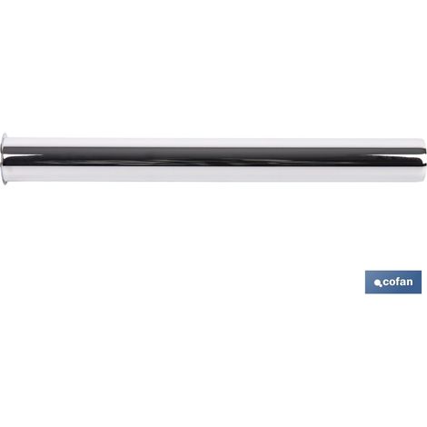 Tuyau en chrome pour siphon de bouteille Ø32 x 300 mm (1/4)