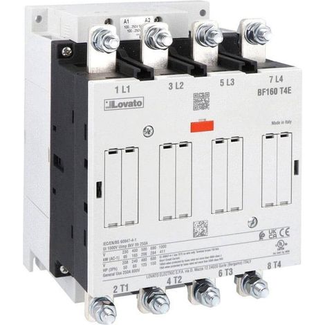 Contattore di potenza 4P 250A in bobina AC1 100...250VAC/DC BF160T4E230 (1/5)
