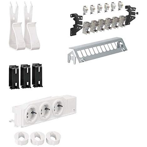 Hager Kit multimédia UM00M1 3 prises 12 ports patch