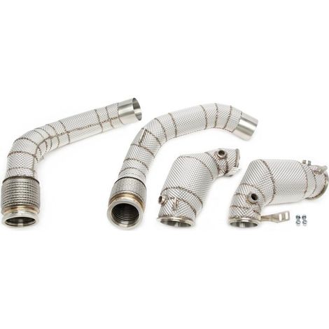 Downpipe Echappement Inox BMW M5 G30 de 2017 a 2020-avec cata-41156995 (1/3)