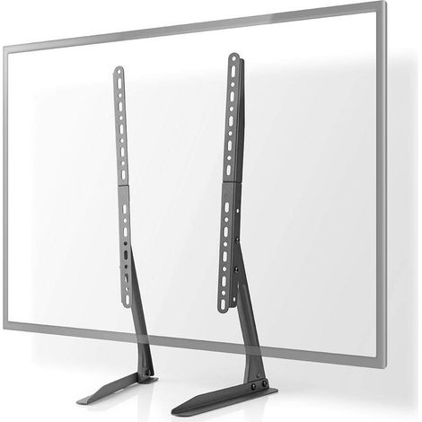 Support TV Fixe - 13-70" - Poids d'écran Maximal Pris en Charge: 50 kg - Hauteurs pré-fixées réglables - Acier - Noir (1/5)