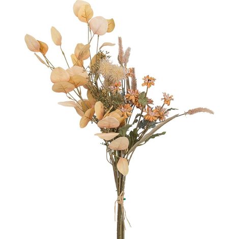 Planta ramo de margaritas decorativa artificial naranja 32x12x67h cm (1/5)