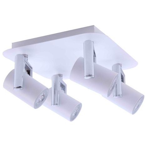 Plafón orientable Oroel (4xGU10)  LED 7W (neutra) (1/3)
