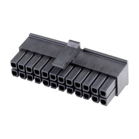 Molex Boîtier femelle pour câble Nbr total de pôles 24 Pas: 3 mm 430252400 1 pc(s) Bag (1/2)