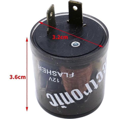 2-poliges variables LED-Blinkerrelais für Autos EF32 20 Ampere 12V 10039390 10041073 Edition 0621