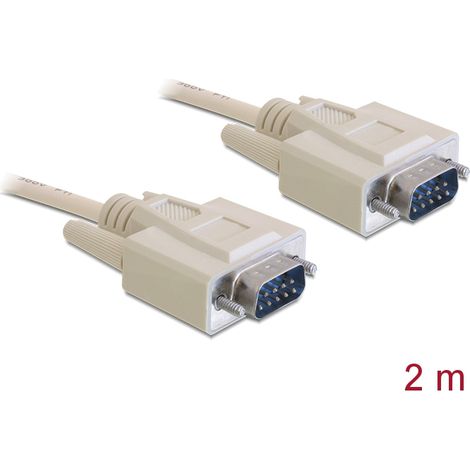 Cable RS-232 Serie Sub-D9 M/M 2m