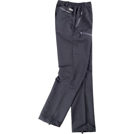 Pantalón elástico con bolsillos de abertura inclinada WORKTEAM S9850 Sport S Negro