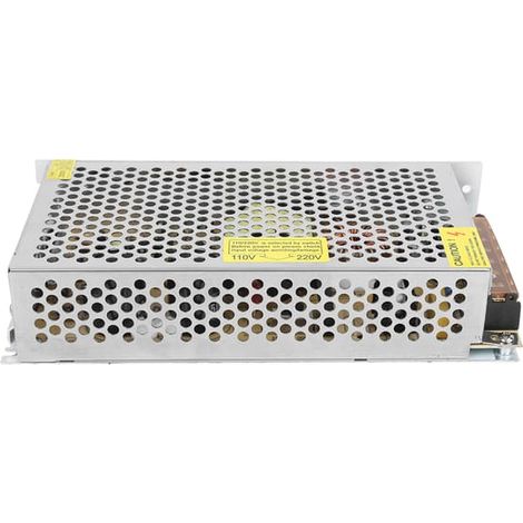 Transformateur de commande LED 100W-500W AC110/220V vers DC12V, 12V12,5A (150W) pour ampoules à incandescence (1/5)