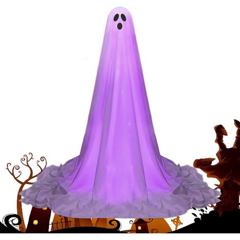 mit Licht Geistern für den Außenbereich stehend Halloween