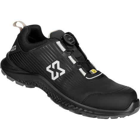 Chaussures de sécurité basses FADE BOA S3S noires/grises 37