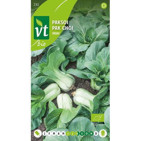 Bio Pak Choi Taisai - Ca. 1 gr (Livraison Gratuite) (1/2)
