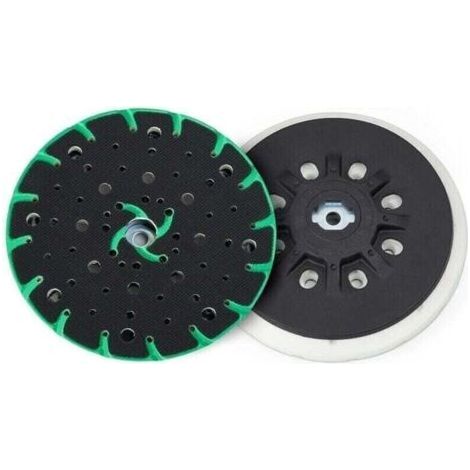 Plateau ponceuse 150 mm avec aspiration de poussière - Filetage de raccordement M8 - remplacement du festool plateau ponceuse, compatible avec le ponceuse excentrique 150mm bosch makita etc (1/4)