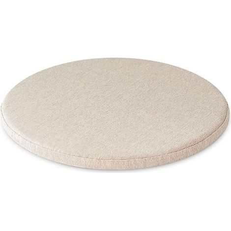 Coussin De Chaise Ronde 40×40cm/45×45cm Galette De Chaise Ronde Coussin De Siège en Mousse À Mémoire De Forme,pour Exterieur Intérieur Jardin(K6,45cm (18in)) (1/5)