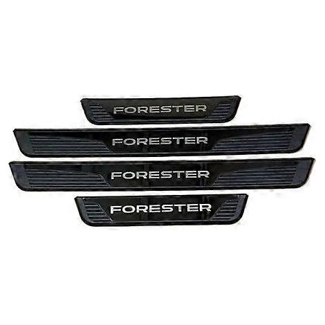 Seuil de porte pour Subaru Forester 2019-2026 (taille unique, argent) (1/4)