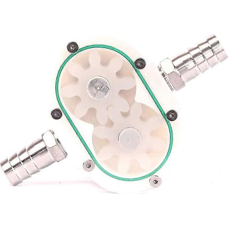 Petite pompe à engrenages, débit 4 litres/minute, compatible avec les machines de remplissage, les pompes à miel, les liquides visqueux, la pâte de sésame, le beurre de cacahuète, etc. (1/5)