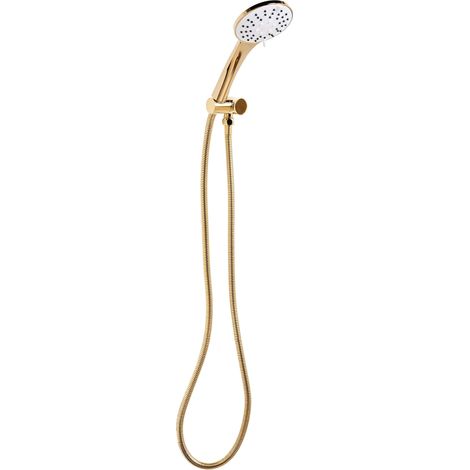 Shower Head and Hose Kit CHURUN 4-function Gold