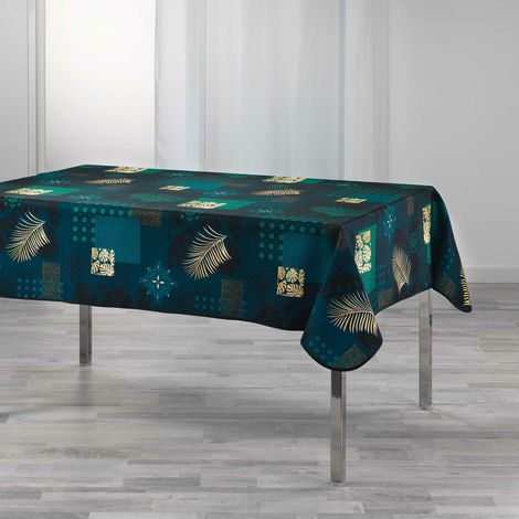 Nappe antitache rectangle 150 x 240 cm polyester imprimé – Oreane (1/3)