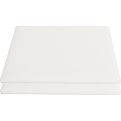 2 pièces Coussin de Perçage Cuir 15x20cm - Planche à Découper Cuir - Matelas de Protection pour Travail du Cuir DIY - Effet Amortissant - Blanc (1/5)