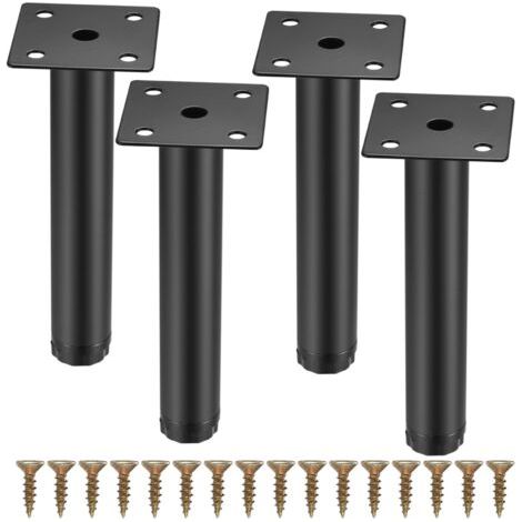 4pcs Furniture Legs Metal Fixing Support Feet for Furniture/Table/Chair/Sofa (1/5)
